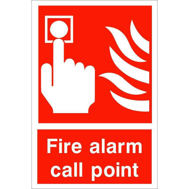 Fire Alarm Call Point Sign