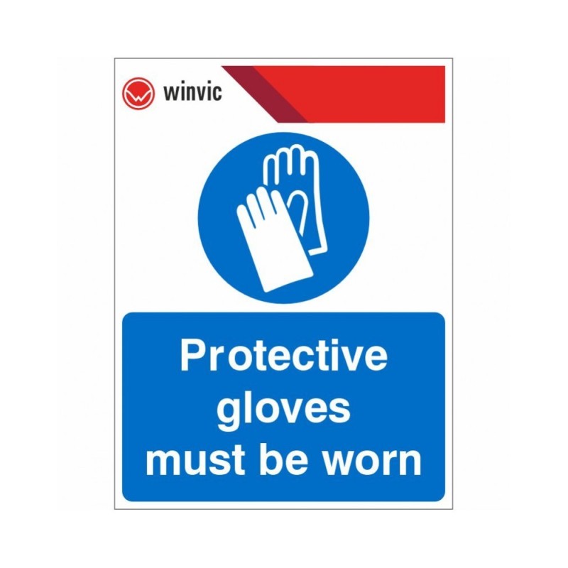 Protective Gloves Must Be Worn