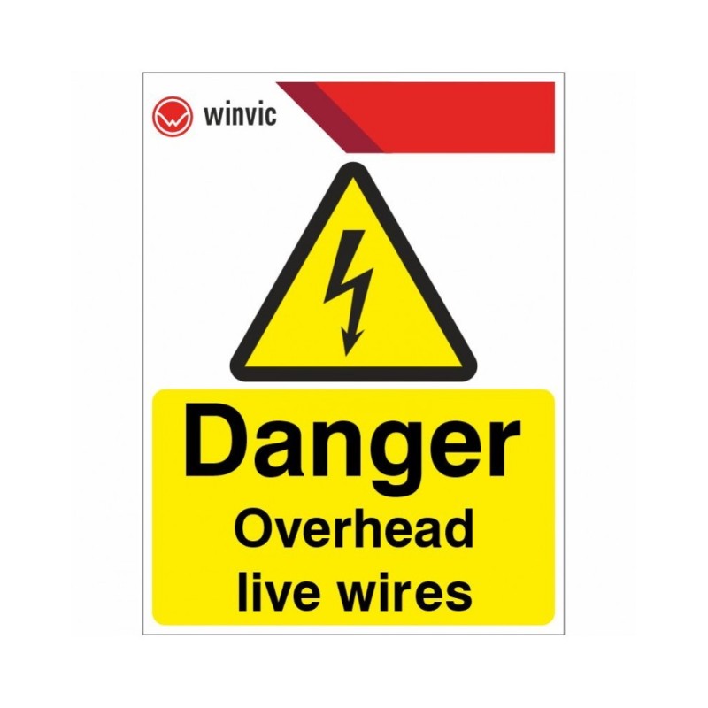 Danger Overhead Live Wires