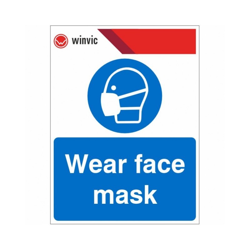 Wear Face Mask Sign