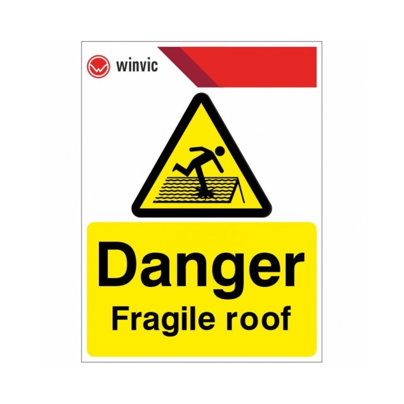 Danger Fragile Roof