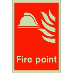 Fire Point Sign