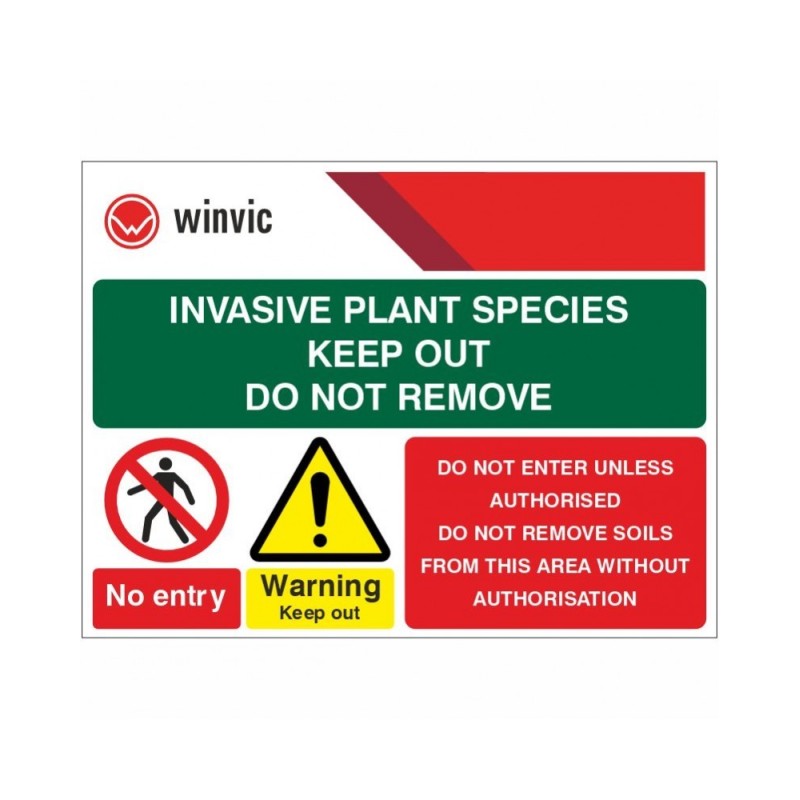 Invasive Plant Species Keep Out