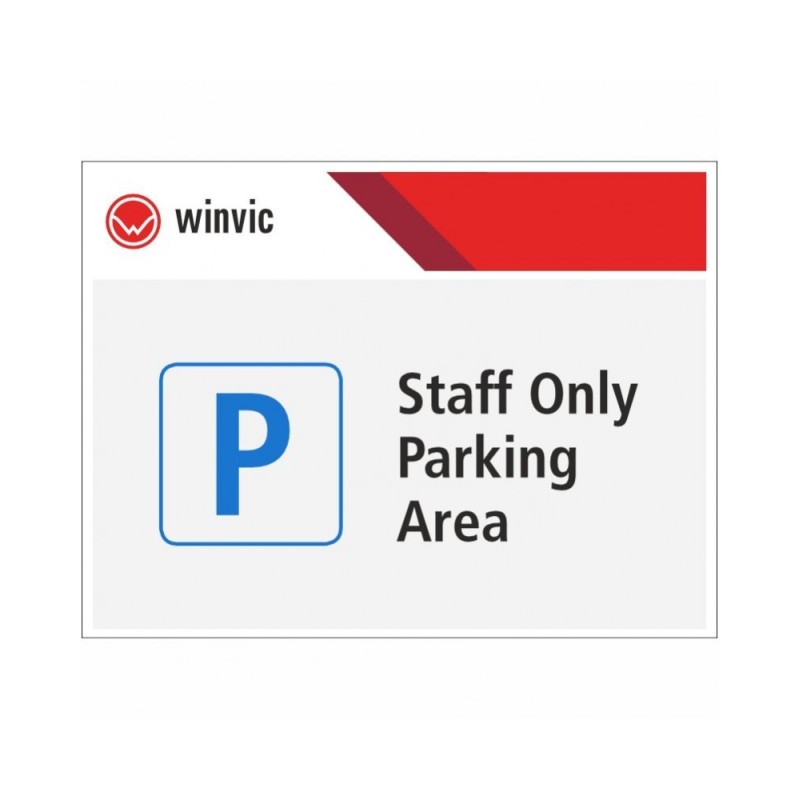 Staff Only Parking Area