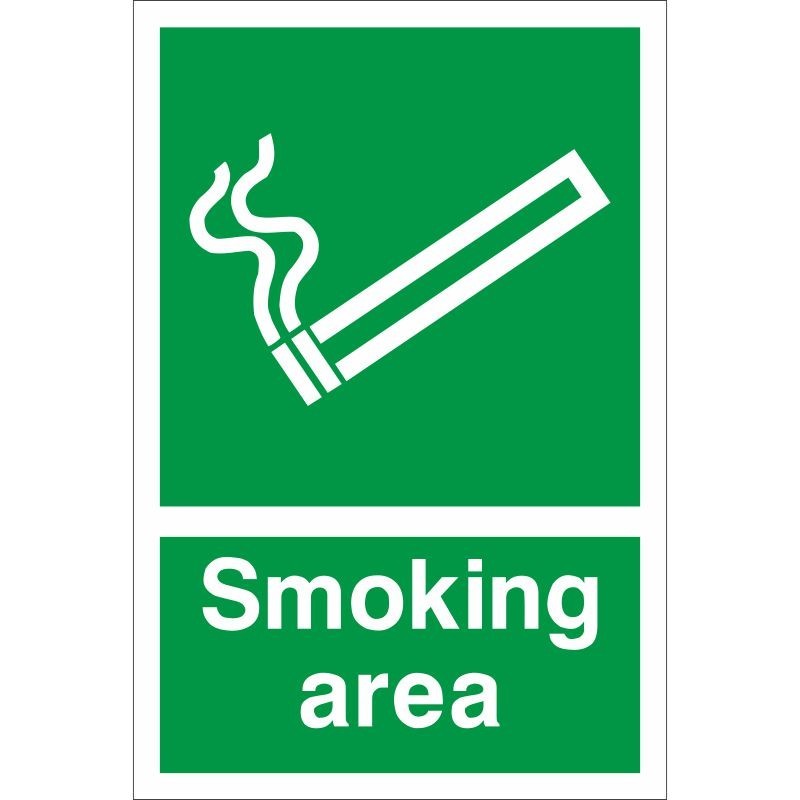 Smoking Area Sign