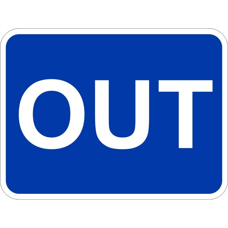 Out Sign