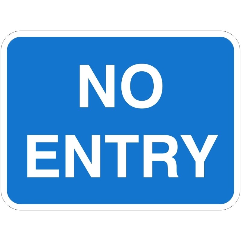 No Entry Sign