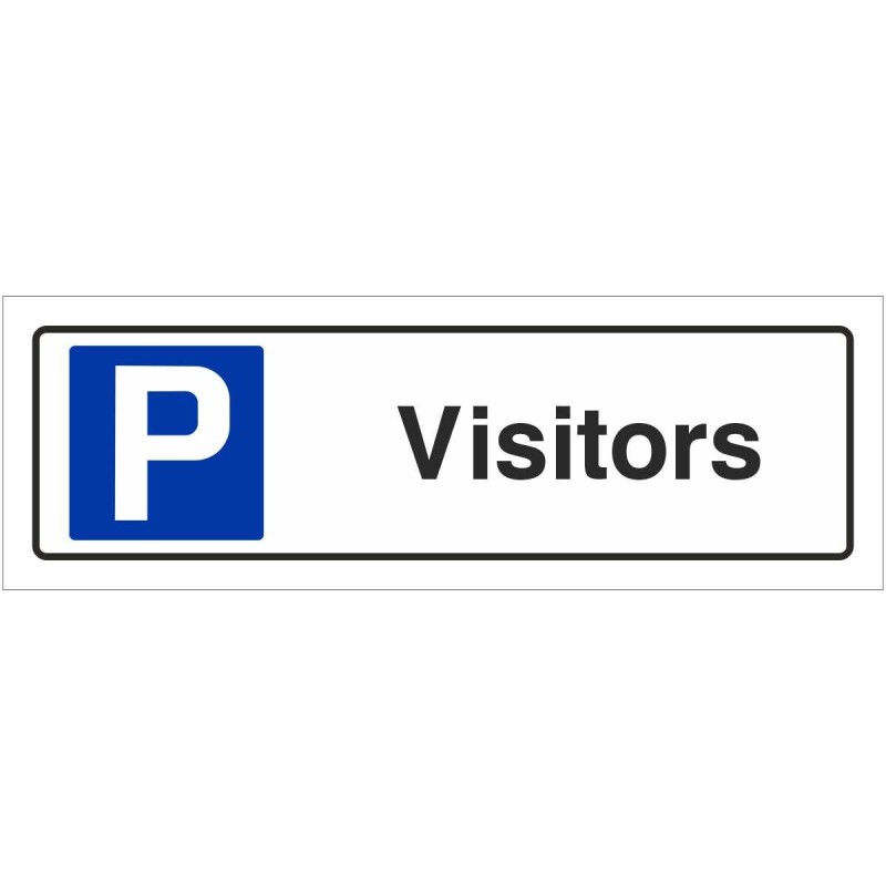 Visitors Parking Sign