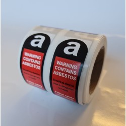 Asbestos Labels (Single)