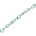 Zinc Plated Jack Link Chain (per meter)