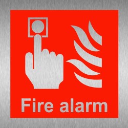 Fire Alarm Sign - Square