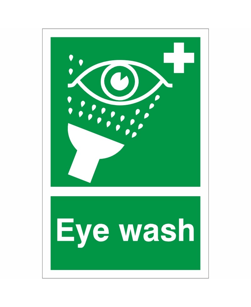 Eye Wash First Aid Sign