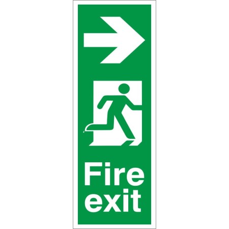 Fire Exit Arrow Right Sign