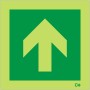 copy of Photoluminescent Arrow Up Symbol Sign