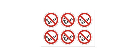 No Smoking Labels